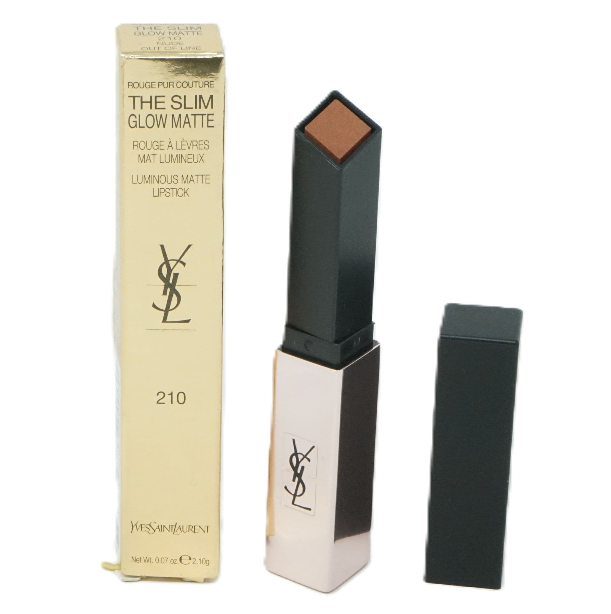 YSL The Slim Glow Matte 210 - Rossetto di alta qualità