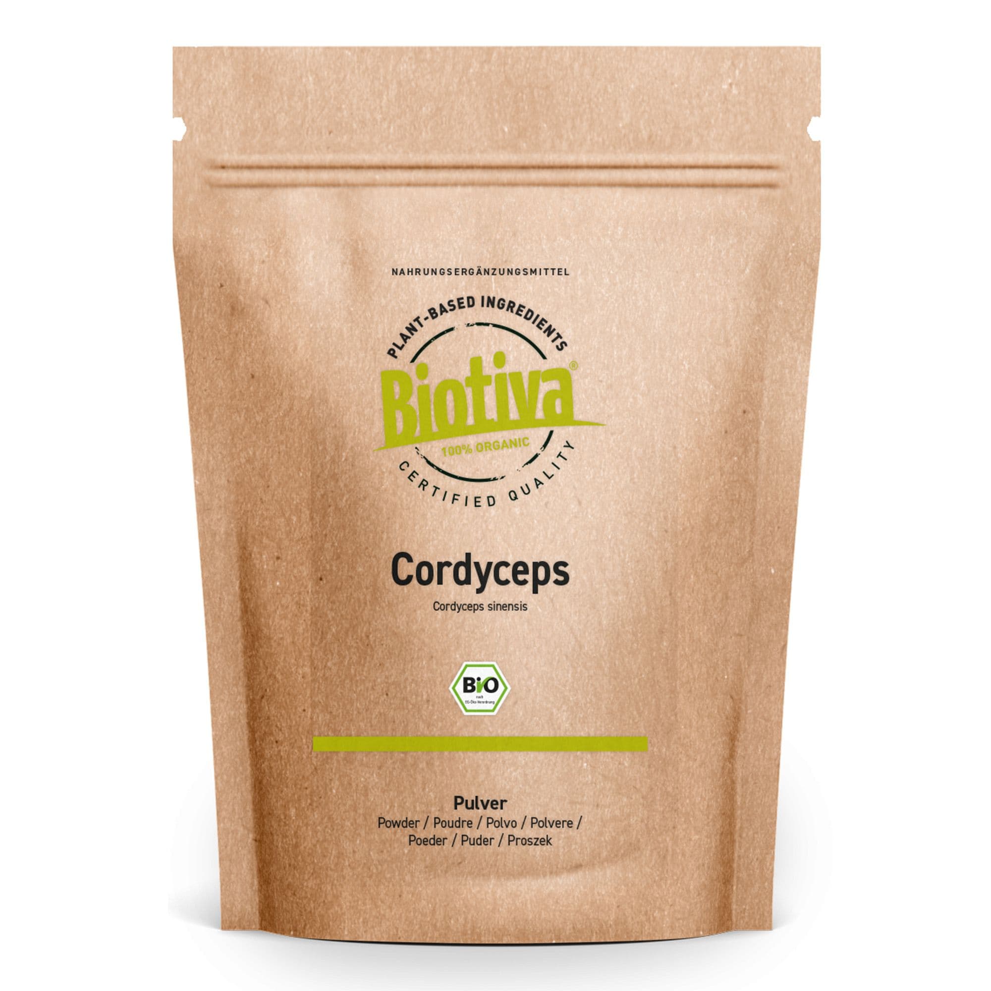 Biotiva Cordyceps in polvere biologica