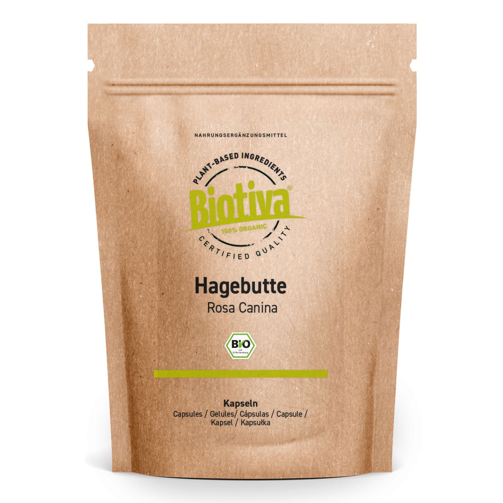 Biotiva Capsule di rosa canina bio