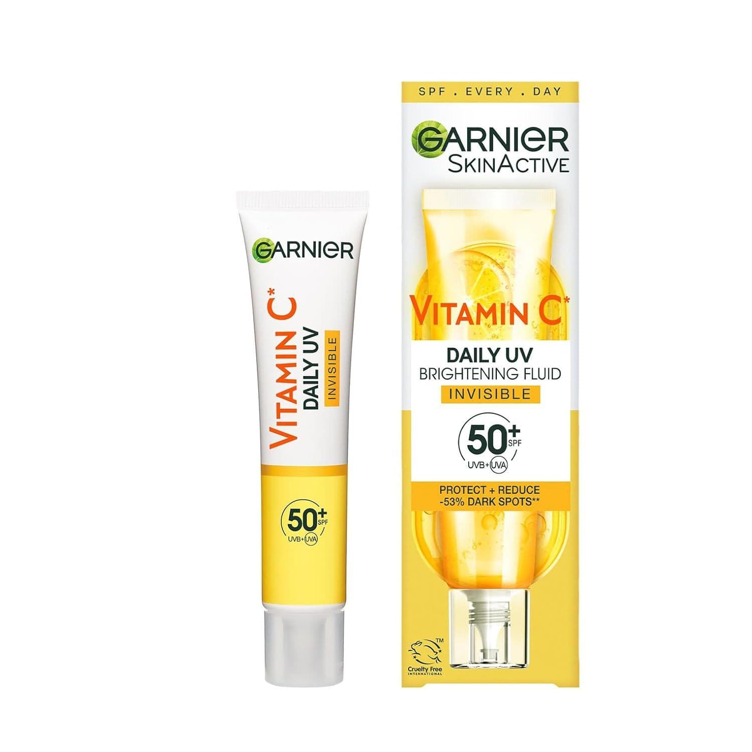 Crema solare Garnier Vitamina C Daily UV Invisible