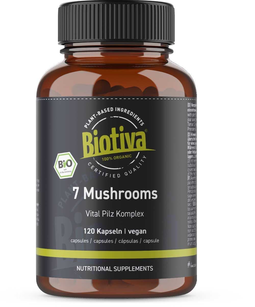 Biotiva 7 Funghi Capsule biologico