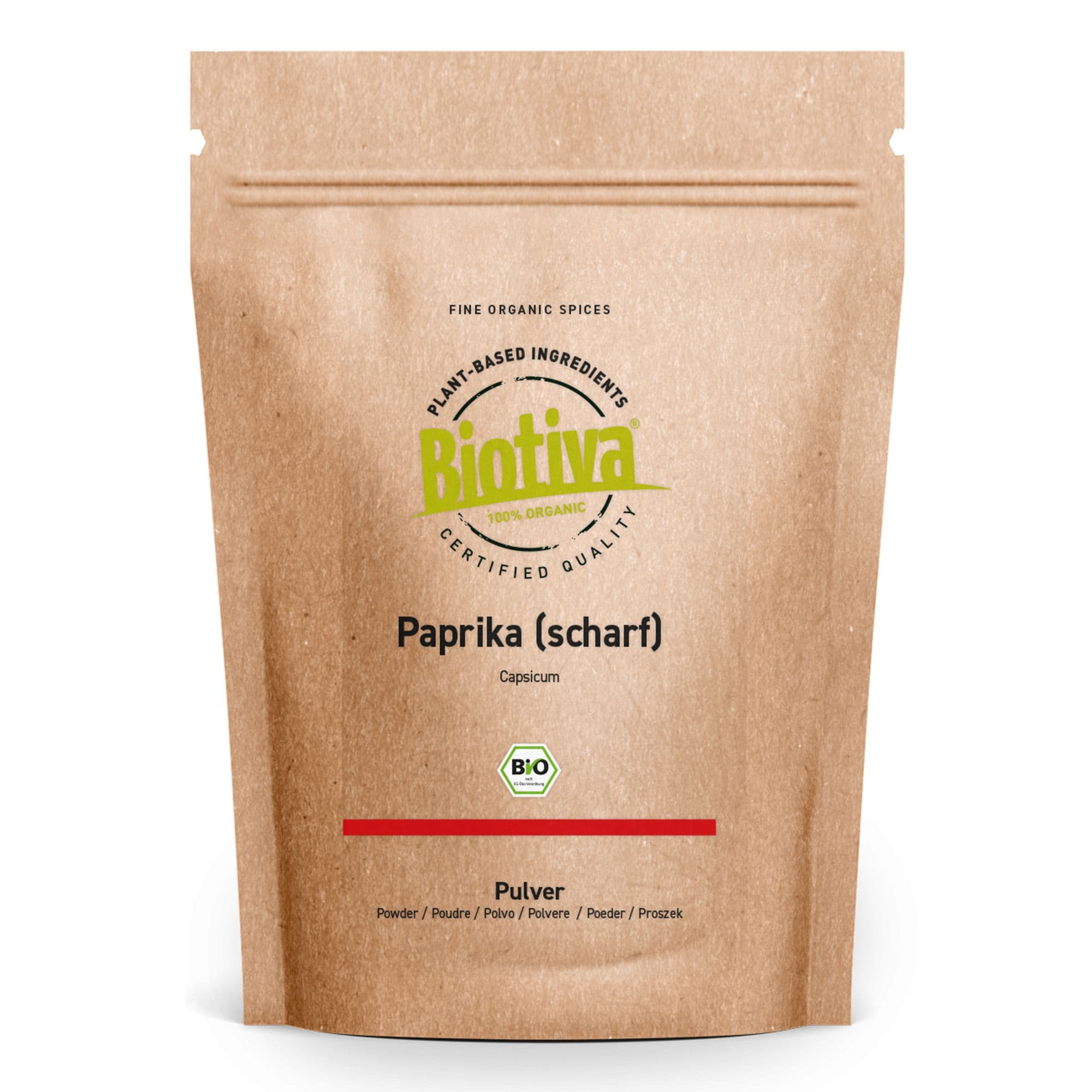 Biotiva Peperoni macinati a caldo biologici