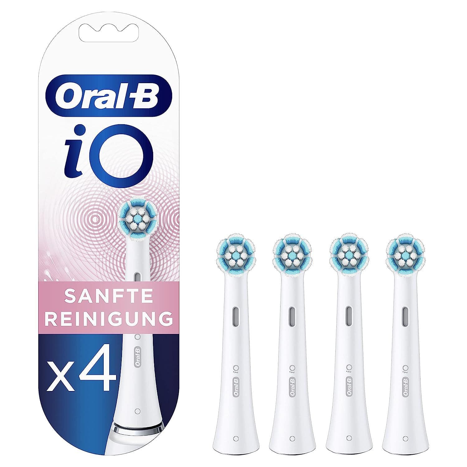 Oral-B iO Spazzolini di pulizia delicati per spazzolini elettrici