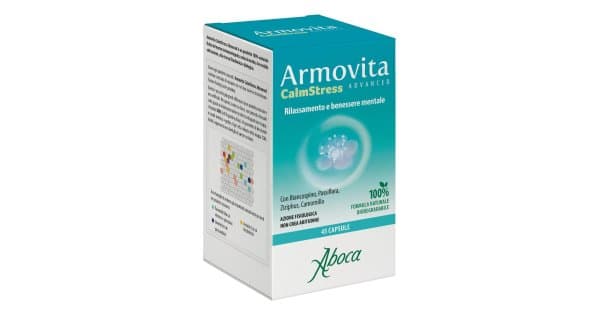 Armovita Calmstress Advanced Integratore per Rilassamento e Benessere Mentale 65 ml - Aboca