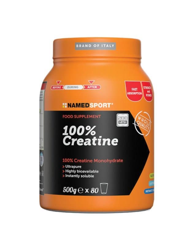 100% Creatina Integratore per Prestazioni Fisiche 500g - NAMED