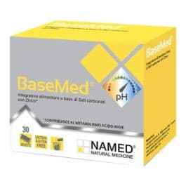 Basemed Integratore Alimentare con Carbonato di Calcio, Magnesio e Potassio - NAMED