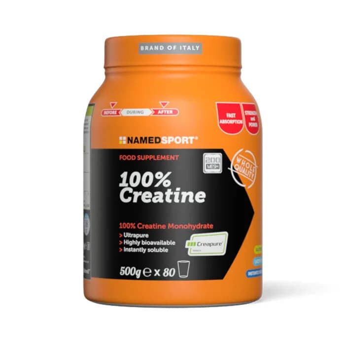 Creatina Monoidrato Micronizzata Creapure Named Sport 100% in Polvere 500g - NAMED