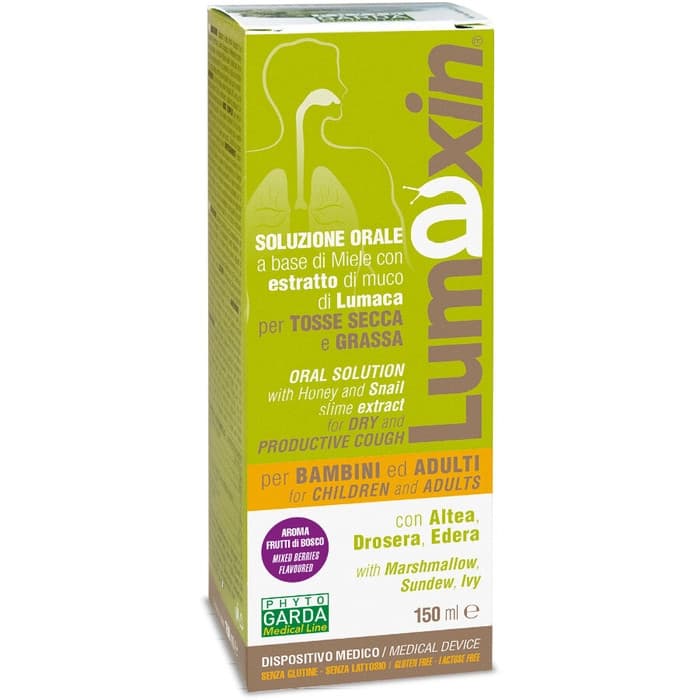 Lumaxin Sciroppo Adulti e Bambini Sollievo Tosse 150ml - NAMED