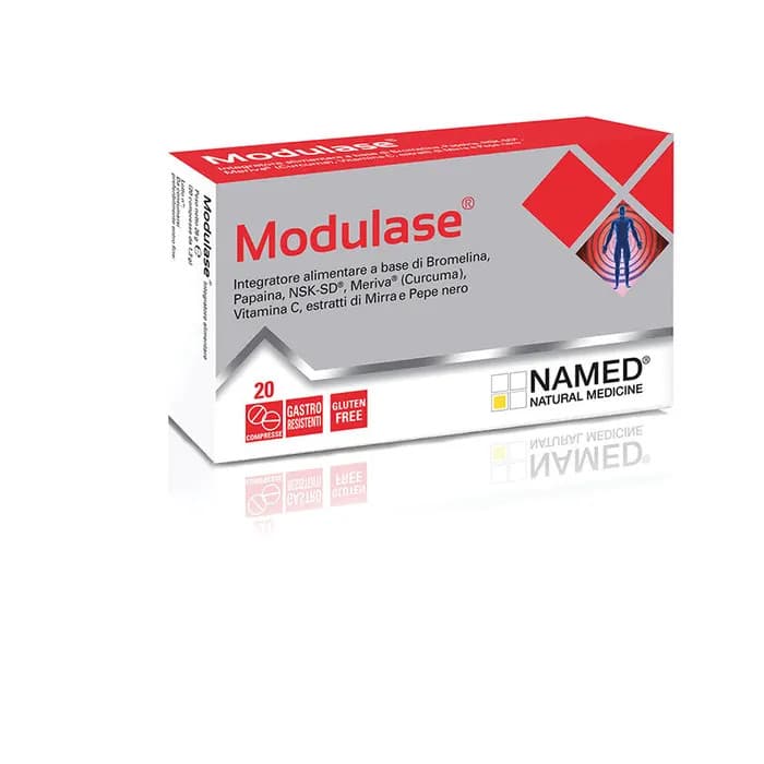 Modulase 20 Compresse Integratore Enzimatico Naturale - Named
