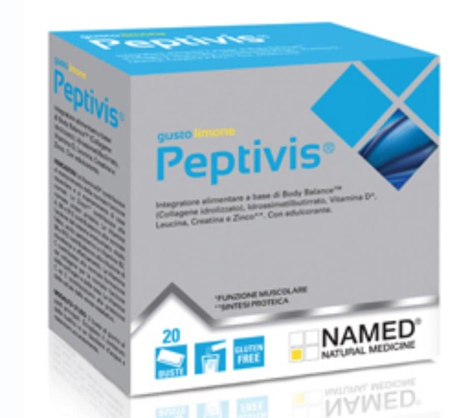 Peptivis Limone Integratore con Collagene Idrolizzato 20 Bustine - NAMED