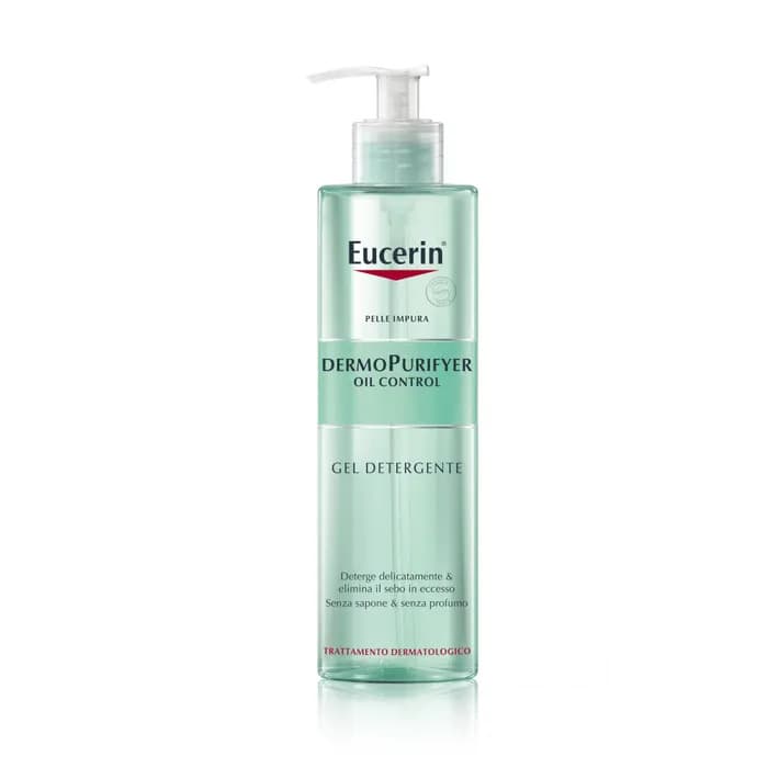 Gel Detergente Viso Eucerin Dermopurifyer Oil Control 400 ml - Eucerin