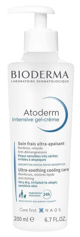 Bioderma Atoderm Intensive Gel Creme 200ml - Bioderma