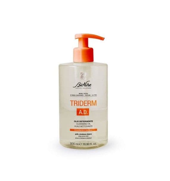 Triderm A.D. Olio Detergente Corpo Pelle Atopica 500ml - Bionike