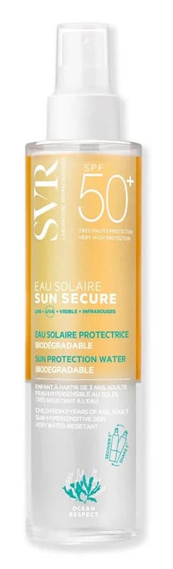 SVR Sun Secure Acqua Solare Protettiva SPF50+ 200ml - SVR