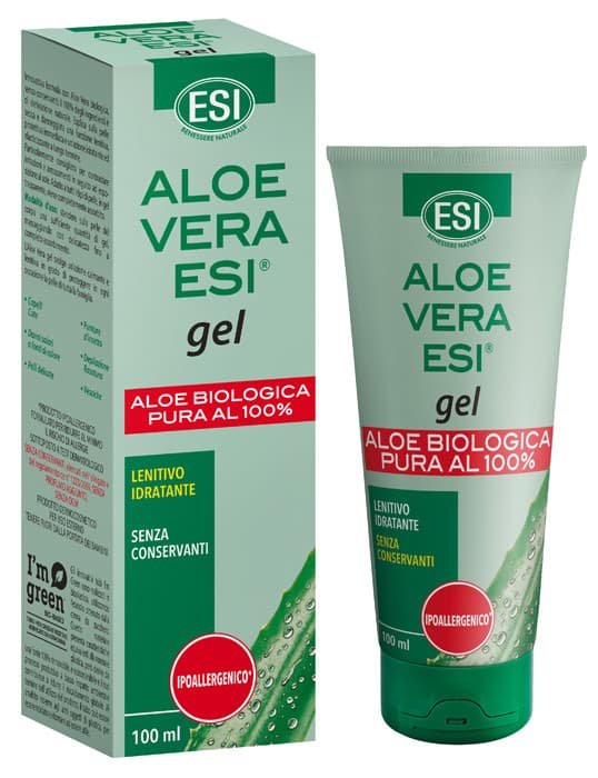 Aloe Vera Gel Puro Idratante e Lenitivo 100ml - Esi