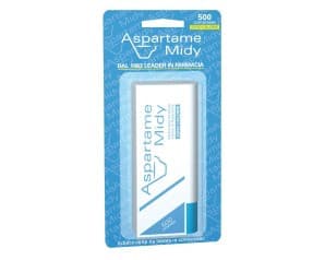 Aspartame Midy Dolcificante Ipocalorico 500 Compresse - ESI
