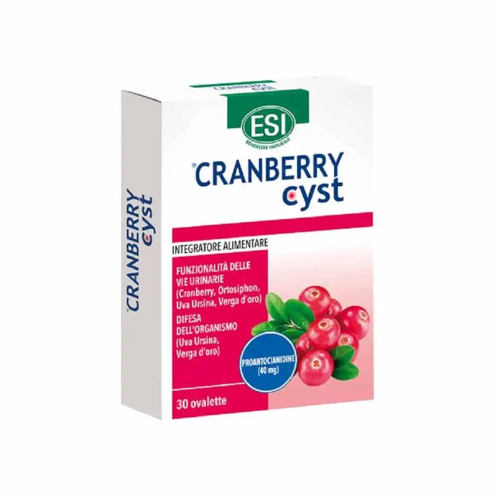 Cranberry Cyst ESI Integratore per Vie Urinarie 30 Ovalette - ESI