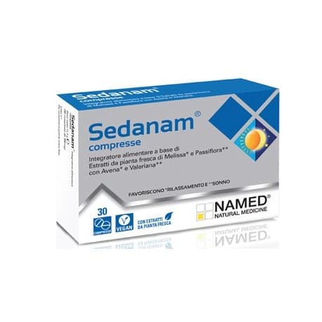 Sedanam 30 Compresse Integratore per Sonno e Rilassamento - NAMED