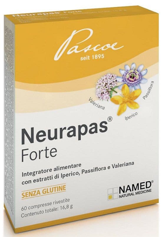 Neurapas Forte Integratore per Tono dell'Umore 60 Compresse - NAMED