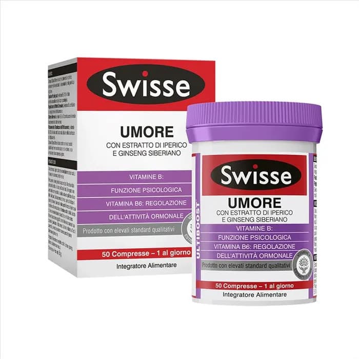 Umore Integratore Alimentare per l'Umore 50 Compresse - Swisse