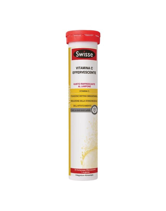 Vitamina C Effervescente Integratore Sistema Immunitario 20 Compresse - Swisse