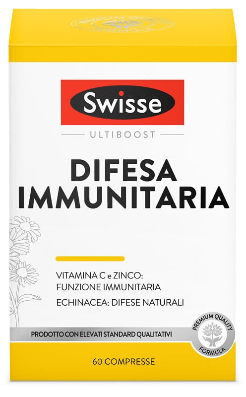 Difesa Immunitaria Integratore con Vitamina C, Echinacea 60 Compresse - Swisse