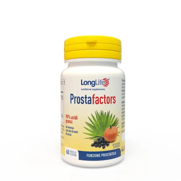Prostafactors Integratore per Prostata 60 Perle - LongLife