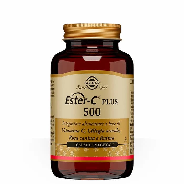 Ester-C Plus 500 Integratore di Vitamina C 100 Capsule Vegetali - Solgar