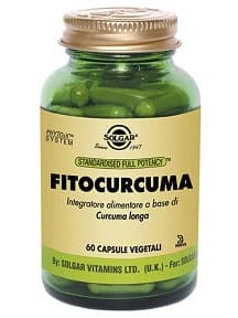 Fitocurcuma Integratore Alimentare con Curcuma 60 Capsule Vegetali - Solgar