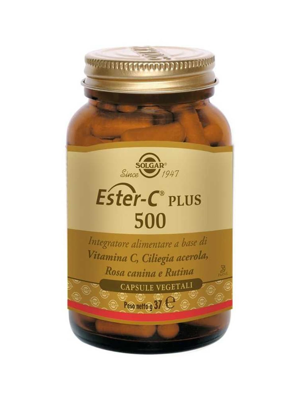 Ester C Plus 500 Integratore di Vitamina C 100 Capsule Vegetali - Solgar