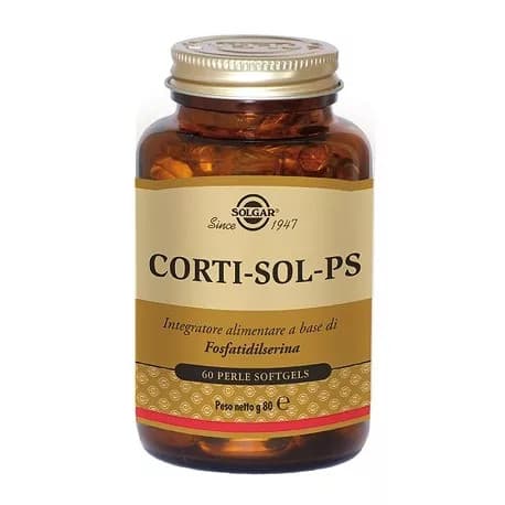 Corti-Sol-PS Integratore Sistema Nervoso 60 Perle Softgels - Solgar