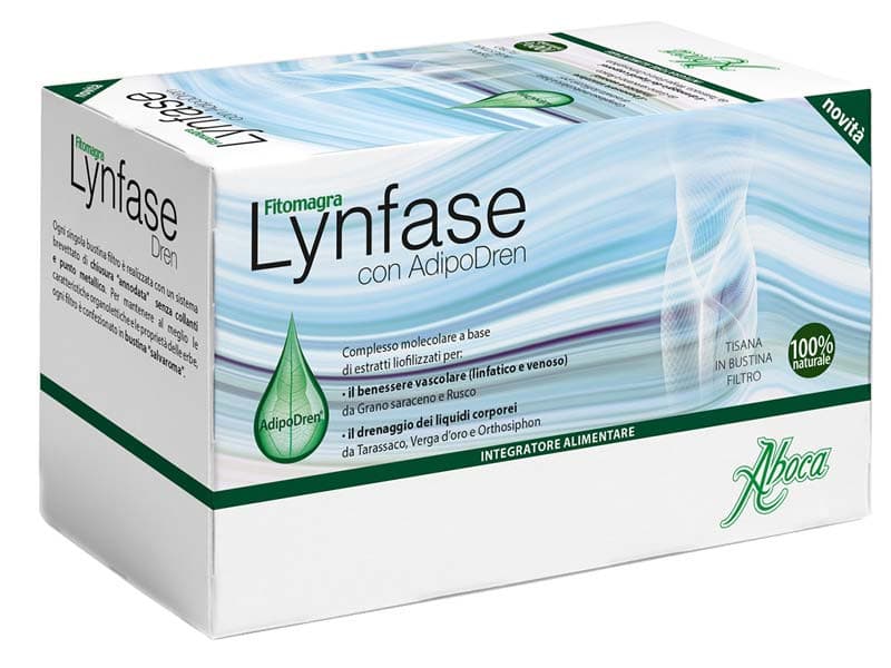 Lynfase Fitomagra Tisana Drenante 20 Bustine - Aboca