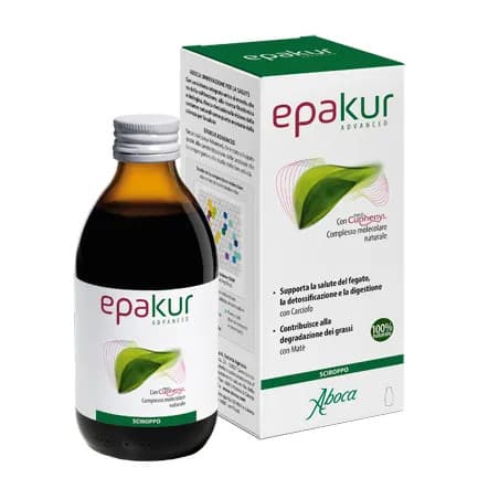 Epakur Advanced Sciroppo Integratore per Fegato 320g - Aboca