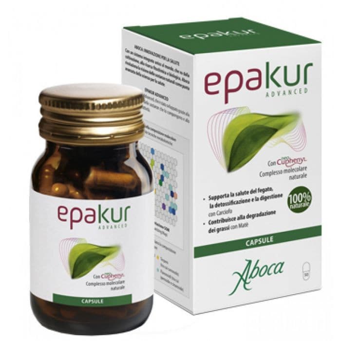 Epakur Advanced Integratore Benessere Fegato 50 Capsule - Aboca