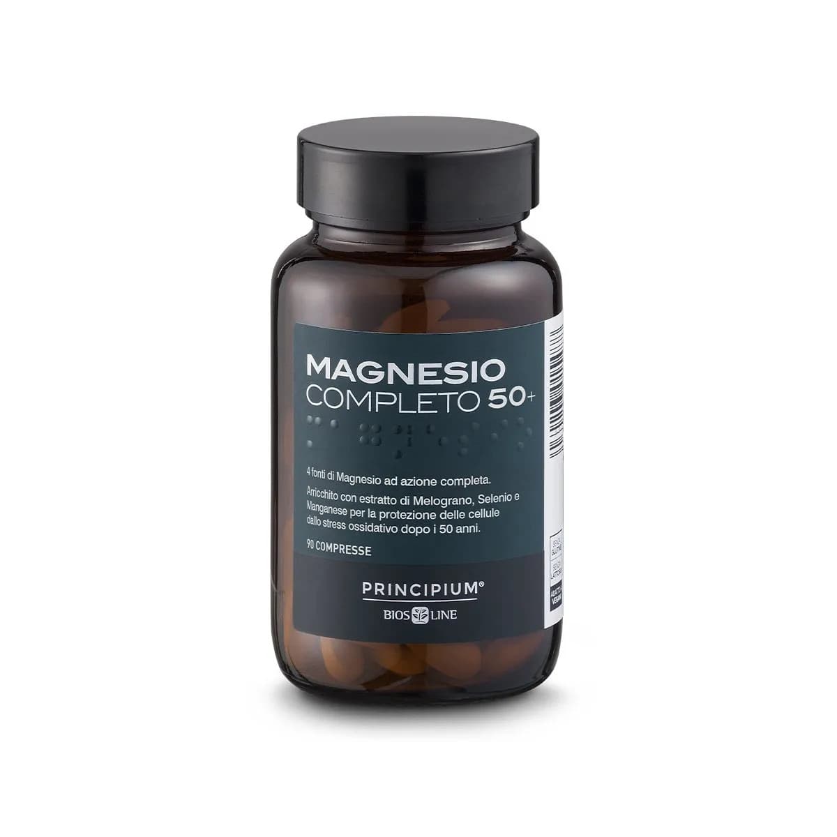 Principium Magnesio Completo 50+ Integratore con Antiossidanti 90 Compresse - BIOS LINE