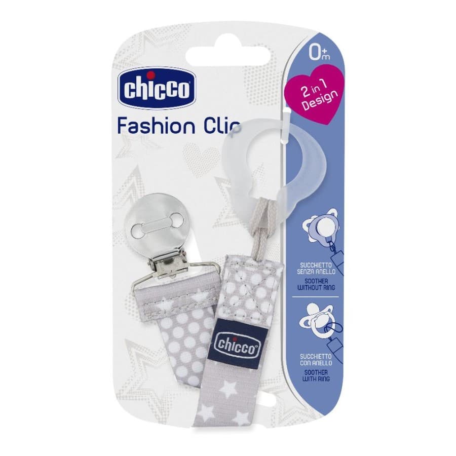 Clip Salvasucchietto Fashion Neutra - Chicco
