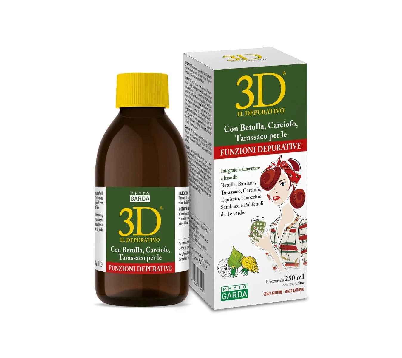 3D Il Depurativo Integratore Funzioni Depurative 250ml - Named