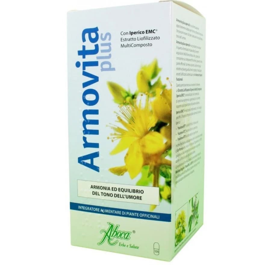 Armovita Plus Integratore Tono dell'Umore 100 Opercoli - Aboca