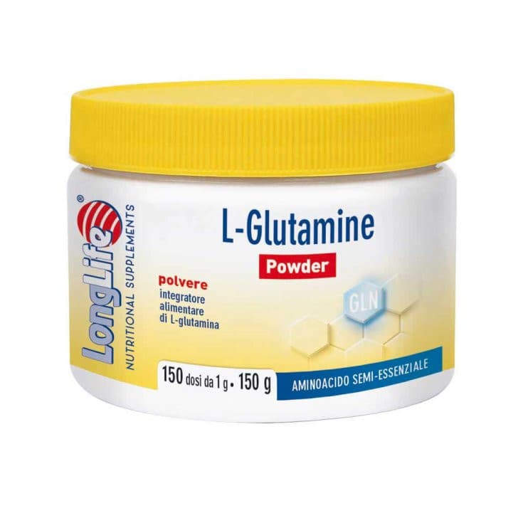 L-Glutammina in Polvere Integratore vegano 150g - Longlife