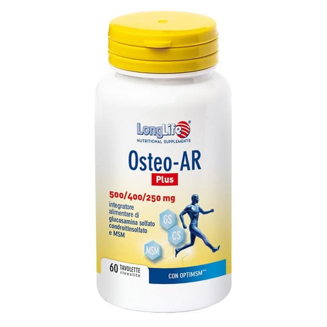 Osteo-AR Plus LongLife Integratore per Funzionalità Articolare 60 Compresse - LongLife