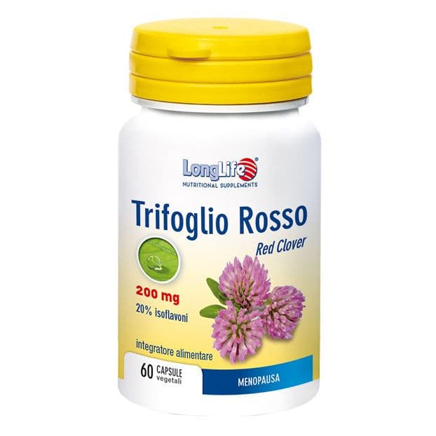 Trifoglio Rosso Longlife 60 Capsule Integratore Menopausa - Longlife