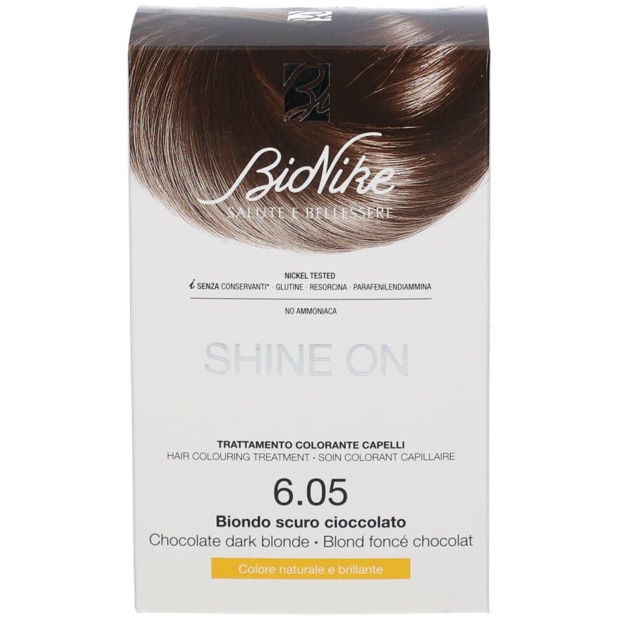 Shine On Tinta Capelli Permanente 6.05 Biondo Scuro Cioccolato - Bionike