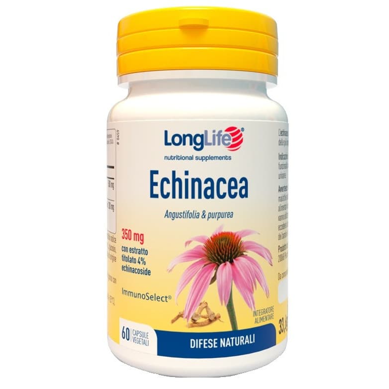 Echinacea Longlife Integratore per le Difese Immunitarie 60 Capsule Vegetali - Longlife