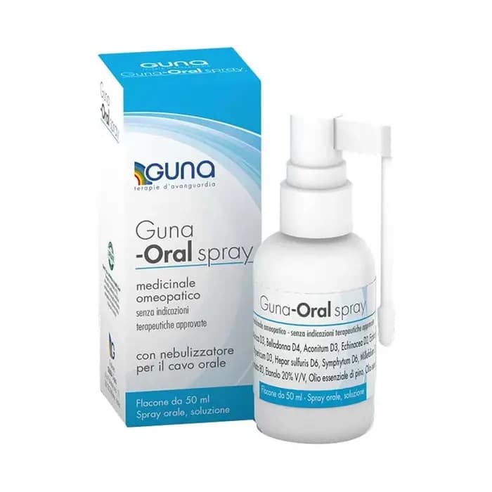 Guna Oral Spray Omeopatico per Cavo Orale - Guna