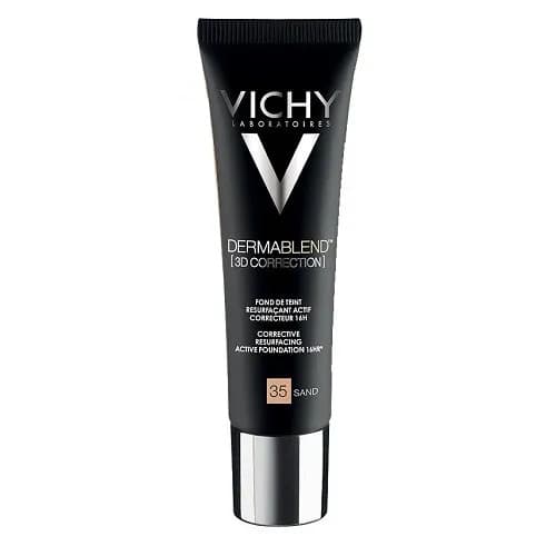 Vichy Dermablend 3D Correction Fondotinta Correttore Alta Copertura Tonalità 35 Sand SPF25 30ml - Vichy