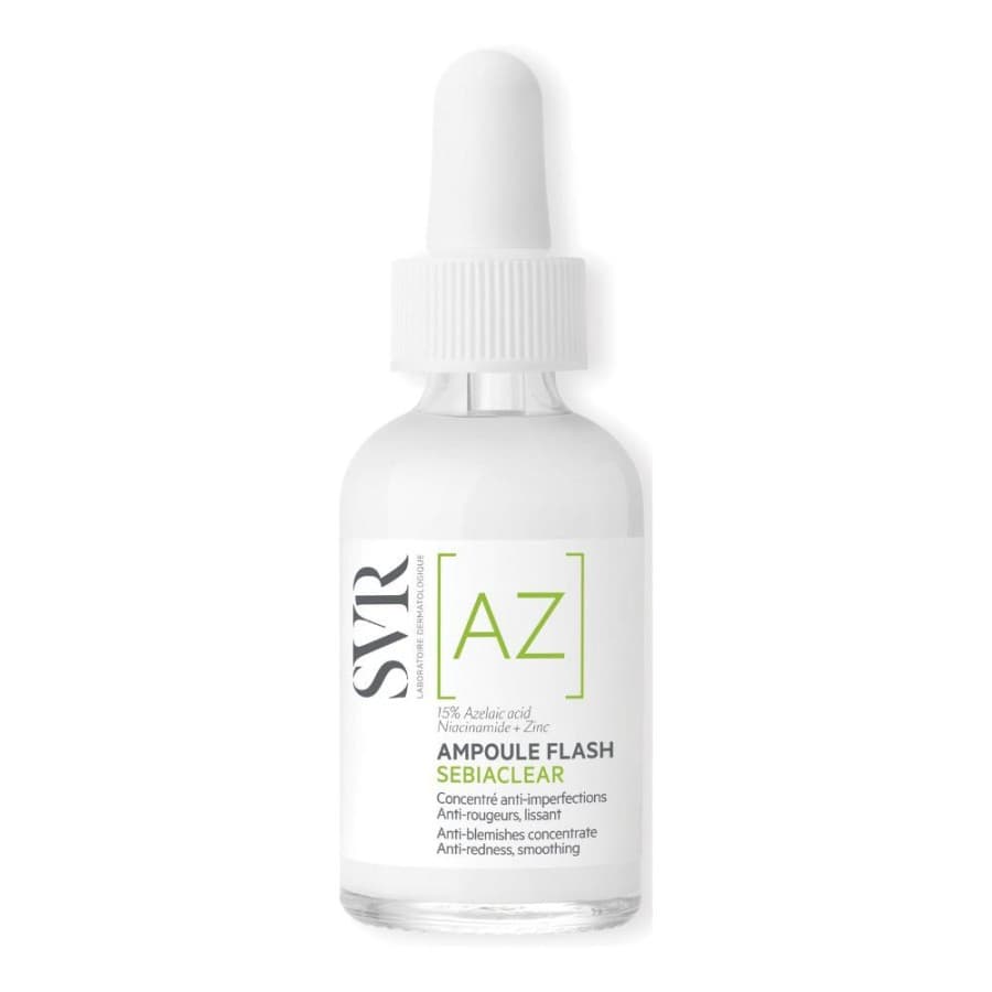 Sebiaclear Ampoule Flash Fluido Anti-Imperfezioni e Anti-Rossori 15% Acido Azelaico 30ml - SVR