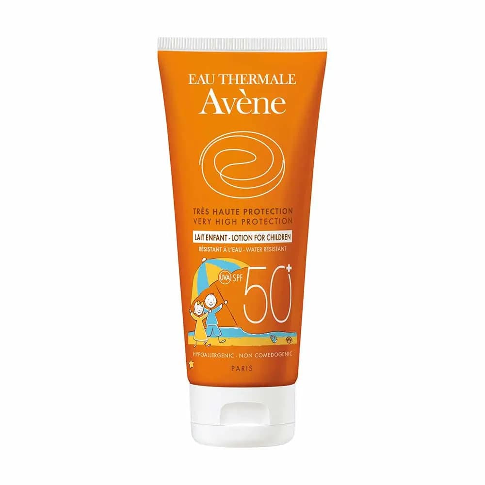 Latte Solare Bambino SPF 50+ Protezione Molto Alta per Pelli Sensibili 100 ml - Avene