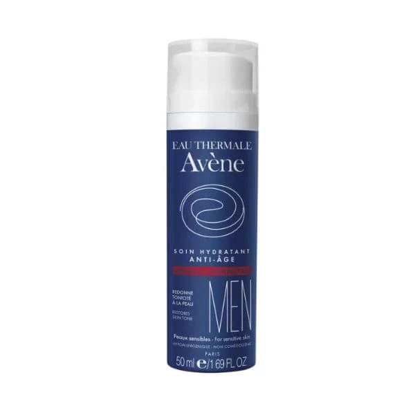 Avène Homme Trattamento Idratante Anti-Età per Uomo Pelle Sensibile 50ml - Avène