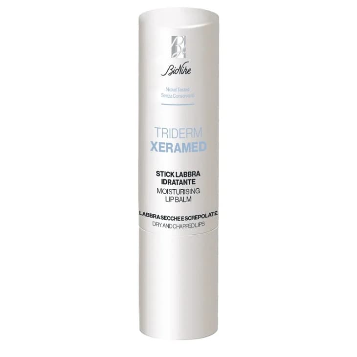 Triderm Xeramed Stick Labbra Idratante Riparatore per Labbra Secche e Sensibili 3,8 ml - Bionike