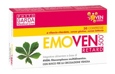 Phyto Garda Emoven 500 Retard Integratore Di Estratti Vegetali 30 Compresse